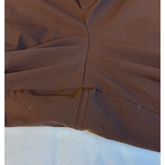 ATHLETA Trekkie Mid Rise Legacy Joggers Women 24 Cognac Brown Hiking Athleisure - Picture 15 of 15